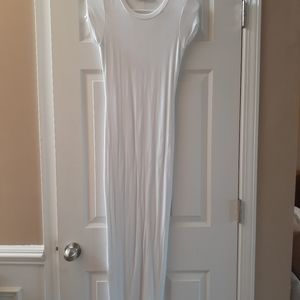 Naked Wardrobe Fitted Maxi Dress